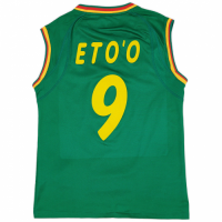 ETO'O #9 Cameroon Retro Jersey Home 2002