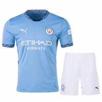 Manchester City Home Kit(Jersey+Shorts) 2024/25