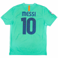 Messi #10 Barcelona Retro Jersey Away 2010/11