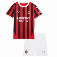 Kids AC Milan Home Kit(Jersey+Shorts) 2024/25