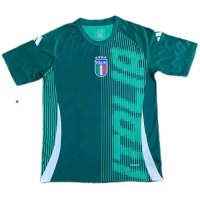 Italy Pre-Match Jersey Green Euro 2024