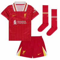 Kids Liverpool Home Full Jersey Kit 2024/25