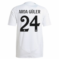 ARDA GÜLER #24 Real Madrid Home Jersey Player Version 2024/25