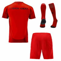 Bayern Munich Home Whole Kit(Jersey+Shorts+Socks) 2024/25
