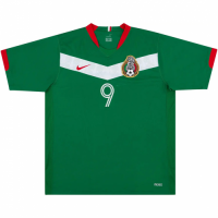 BORGETTI #9 Retro Mexico Home Jersey World Cup 2006