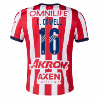 C. COWELL #16 Chivas Home Jersey 2024/25