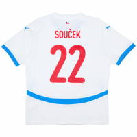 SOUČEK #22 Czech Away Jersey Euro 2024