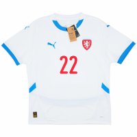 SOUČEK #22 Czech Away Jersey Euro 2024