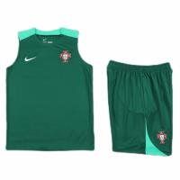 Portugal Pre-Match Sleeveless Kit (Top+Shorts) Euro 2024