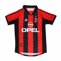 Maldini #3 AC Milan Retro Home Jersey 1998/00