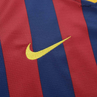 Messi #10 Barcelona Retro Home Jersey 2013/14