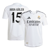 ARDA GÜLER #15 Real Madrid Home Match Jersey 2024/25