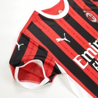 PULISIC #11 AC Milan Home Match Jersey 2024/25 - UCL Font