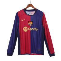 Barcelona Home Long Sleeve Jersey 2024/25