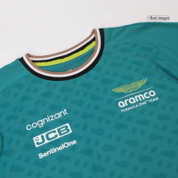 [Super Replica] Aston Martin Aramco Cognizant F1 Racing Team Fernando Alonso Driver T-Shirt 2024