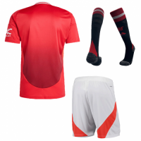 [Super Replica] Manchester United Home Full Kit 2024/25