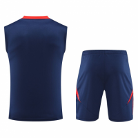 Manchester United Sleeveless Training Kit Navy 2024/25