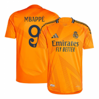 MBAPPÉ #9 Real Madrid Away Jersey Player Version 2024/25
