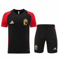 Belgium Pre-Match Kit Black Euro 2024