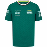 [Plus Size] Aston Martin Aramco Cognizant F1 Racing Team Fernando Alonso Driver T-Shirt 2024