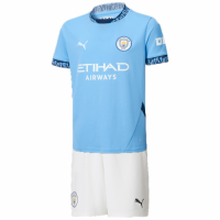 Discount Kids Manchester City Home Kit 2024/25