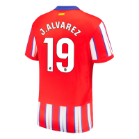 J.ALVAREZ #19 Atletico Madrid Home Jersey 2024/25