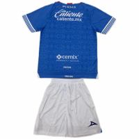 Kids Cruz Azul Home Kit(Jersey+Shorts) 2024/25