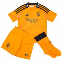 Kids Real Madrid Away Full Kit(Jersey+Shorts+Socks) 2024/25