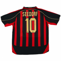 SEEDORF #10 Retro AC Milan Home Jersey 2006/07