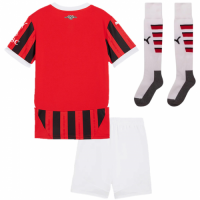 Kids AC Milan Home Full Kit(Jersey+Shorts+Socks) 2024/25