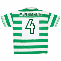 McNAMARA #4 Retro Celtic Home Jersey 1997/99