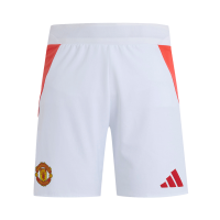 Manchester United Home Match Shorts 2024/25