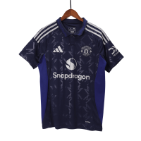 B.FERNANDES #8 Manchester United Away Jersey 2024/25 - Man United Font