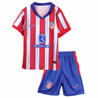 Kids Atletico Madrid Home Jersey Kit 2024/25