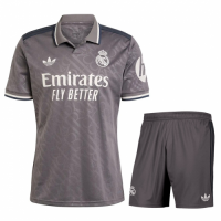 [Super Replica] Real Madrid Third Kit Shirt+Shorts 2024/25