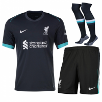 [Super Replica] Liverpool Away Full Kit(Jersey+Shorts+Socks) 2024/25