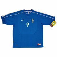 RONALDO #9 Retro Brazil Away Jersey World Cup 1998