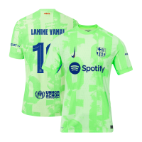 LAMINE YAMAL #19 Barcelona Third Jersey 2024/25 - UCL Font