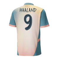 HAALAND #9 Manchester City Fourth Jersey 2024/25 - UCL Font