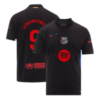 LEWANDOWSKI #9 Barcelona Away Spotify Logo Without Text Jersey 2024/25