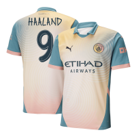 HAALAND #9 Manchester City Fourth Jersey 2024/25 - UCL Font