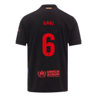 GAVI #6 Barcelona Away Spotify Logo Without Text Jersey 2024/25