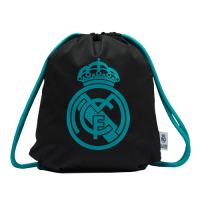 Real Madrid Crest Gymsack - Black