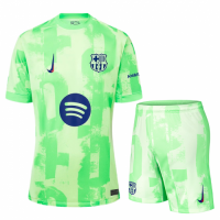 [Super Replica] Barcelona Third Spotify Logo Without Text Kit (Jersey+Shorts) 2024/25