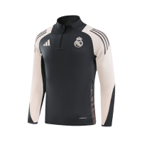 Kids Real Madrid Zipper Sweat Kit(Top+Pants) 2024/25