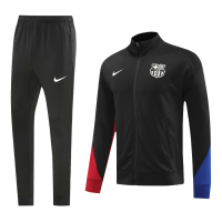 Barcelona Training Jacket Kit (Jacket+Pants) Black 2024/25