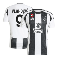 VLAHOVIĆ #9 Juventus Home Save The Children Jersey 2024/25