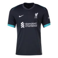 M.SALAH #11 Liverpool Away Jersey 2024/25