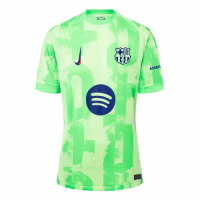 [Super Replica] Barcelona Third Spotify Logo Without Text Full Kit 2024/25
