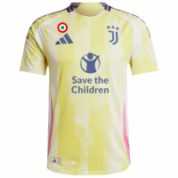 Juventus Away Save Children Sponsor Jersey Player Version 2024/25